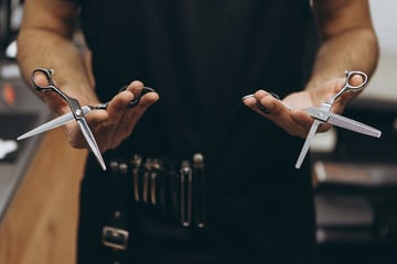 foto rappresentativa di affilatura forbici